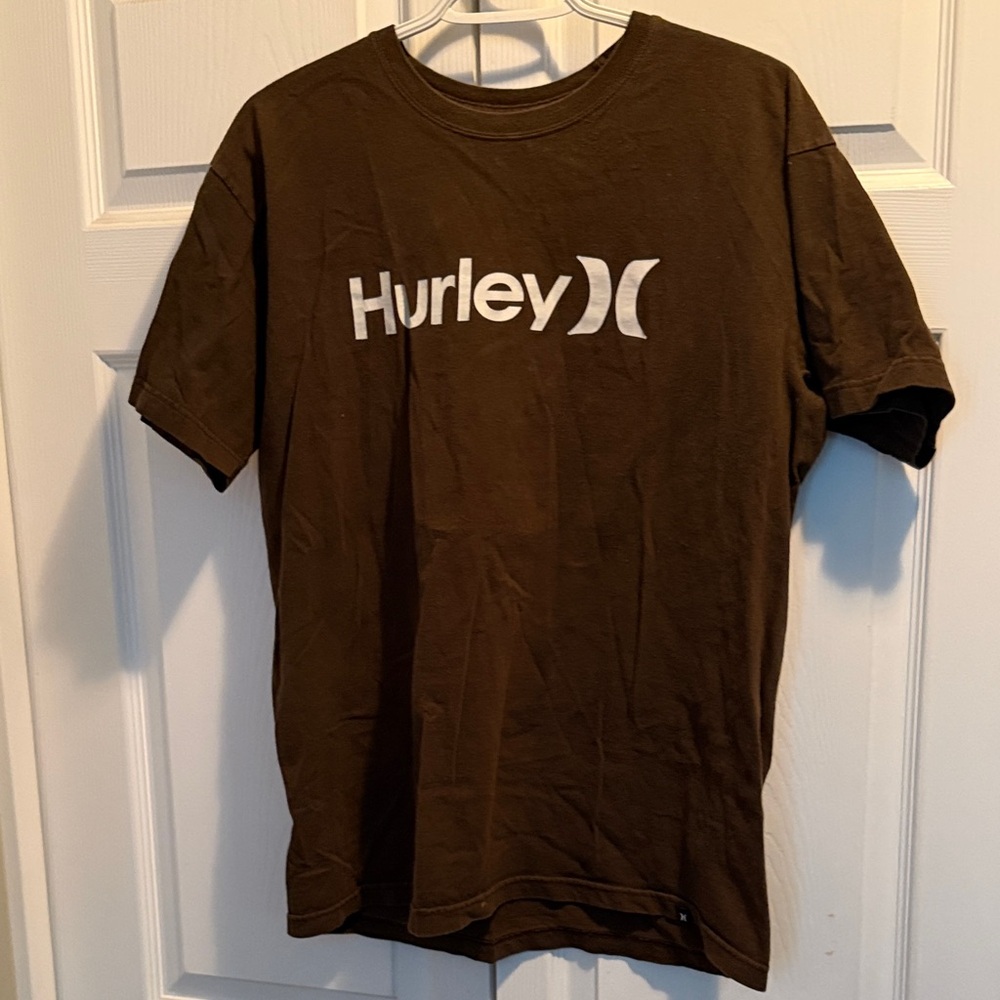 Hurley Dark Brown Short Sleeve Tee